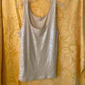 Sequined Tank Top